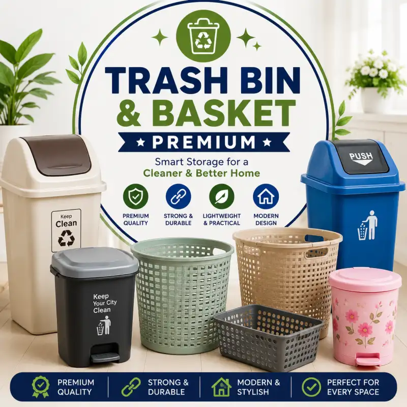 Trash Bin & Basket