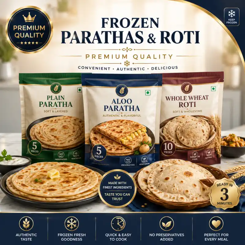 Frozen Parathas & Roti