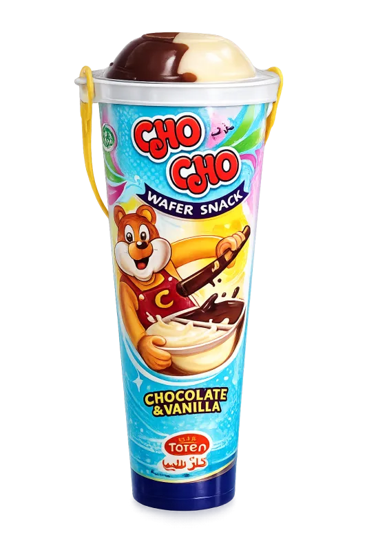 Cho Cho Wafer Snack Chocolate & Vanilla 35gm