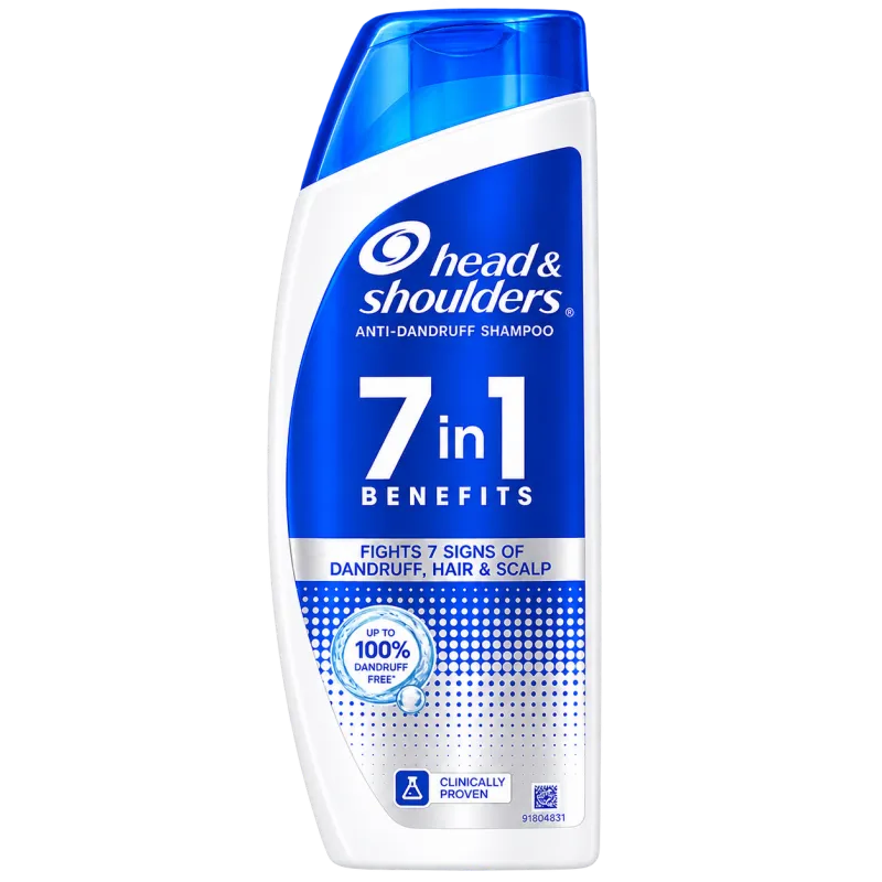 Head & shoulders anti-dandruff shampoo 7 in 1 72ml