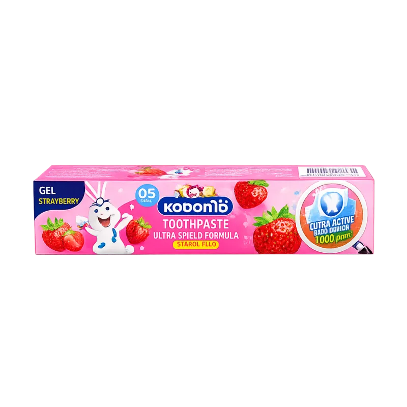 Kodomo Kids Toothpaste Ultra Shield Strawberry Cream 40g