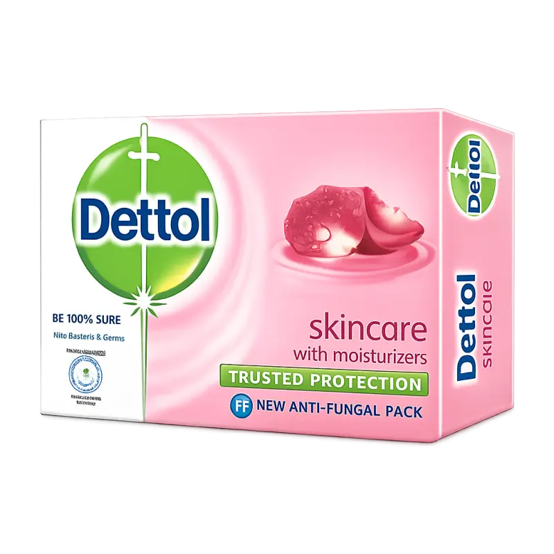 Dettol Skincare Soap 125g | Antibacterial Skincare Bath Soap
