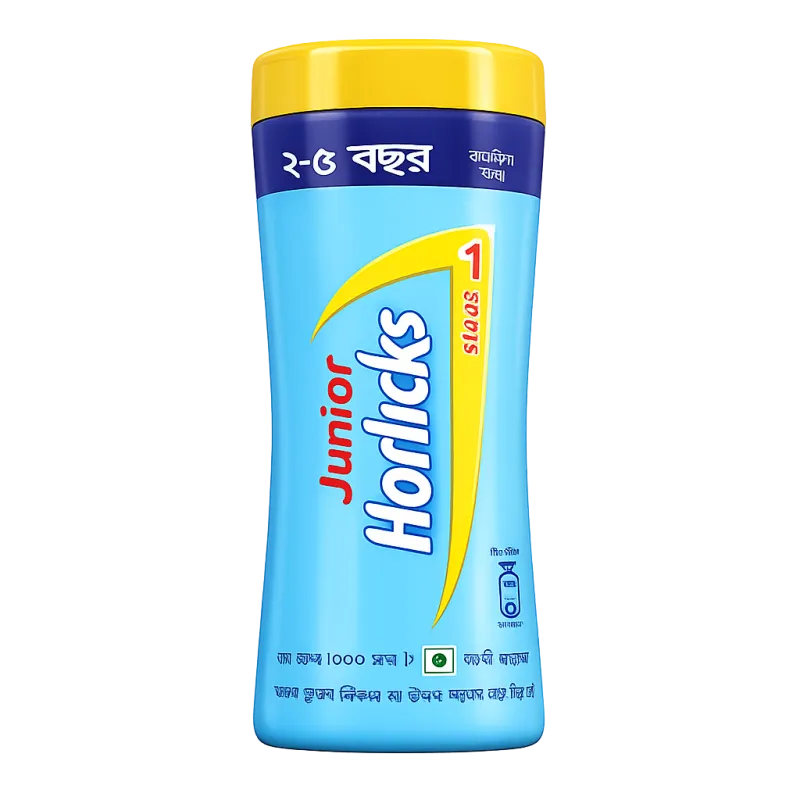 Junior Horlicks Stage 1 Health & Nutrition Drink 500g | Nutrition Drink for Kids (2–3 Years)