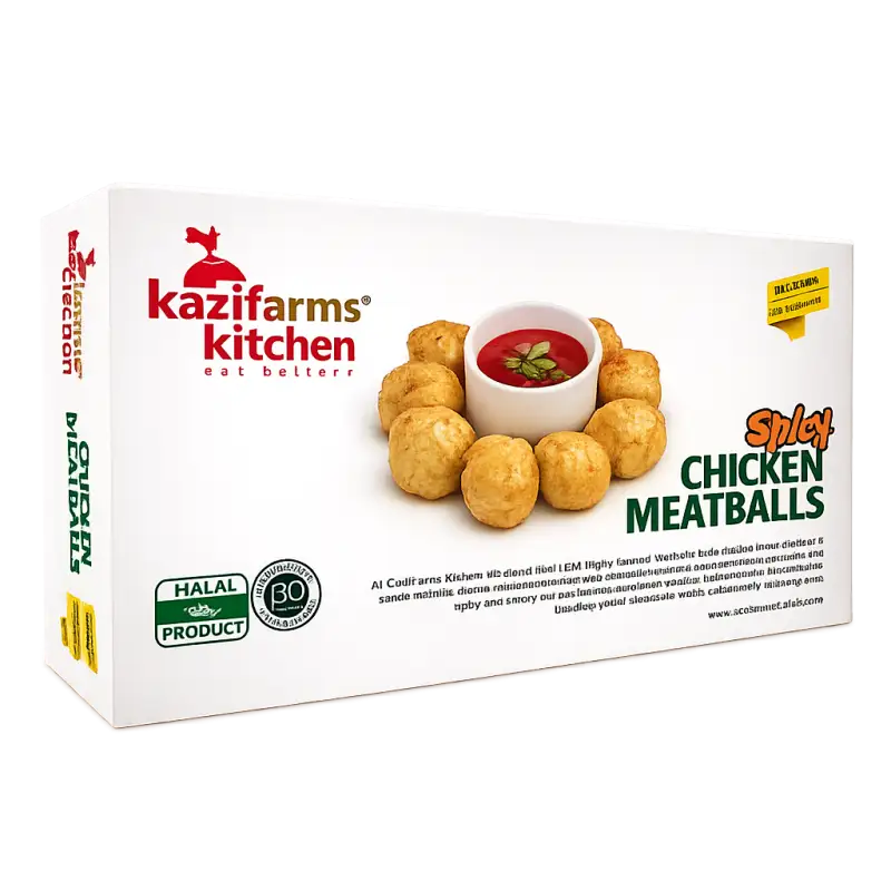 Kazi Farms Kitchen Chicken Spicy Meat Ball 250g