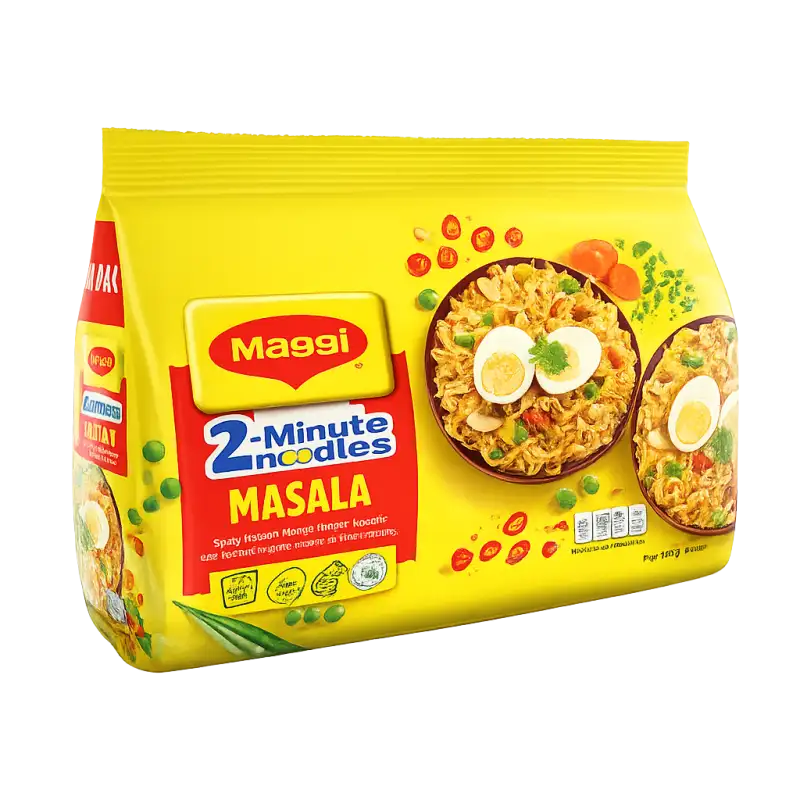 Nestle Maggi 2-Minite Masala Instant Noodles 8 Pack - 496g
