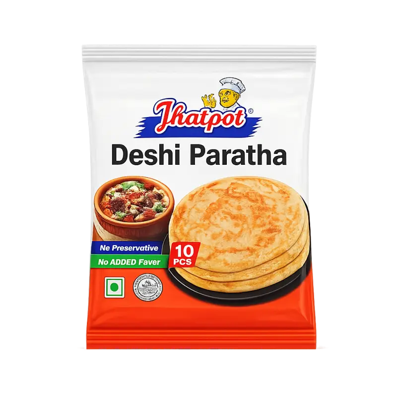 Jhatpot Deshi Paratha 10 Pcs 650gm