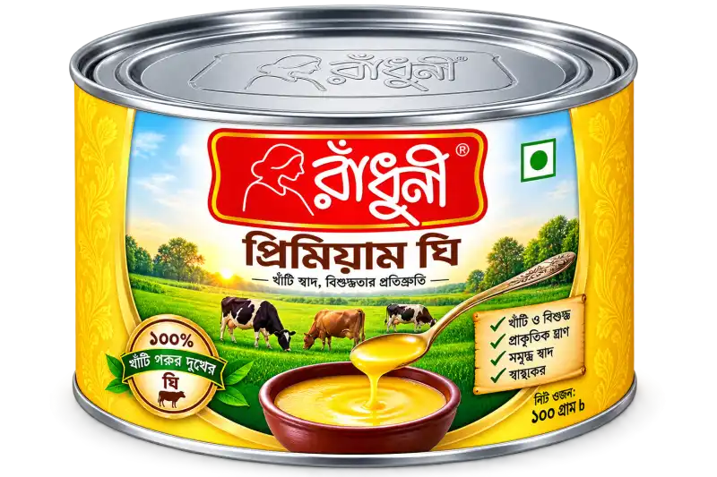 Radhuni Premium Ghee 100gm