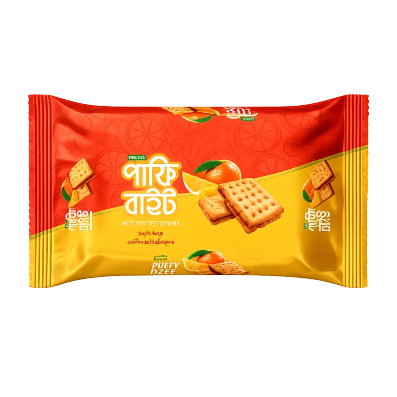 Ispahani Puffy Bite Orange Cream Sandwich Biscuits 150g