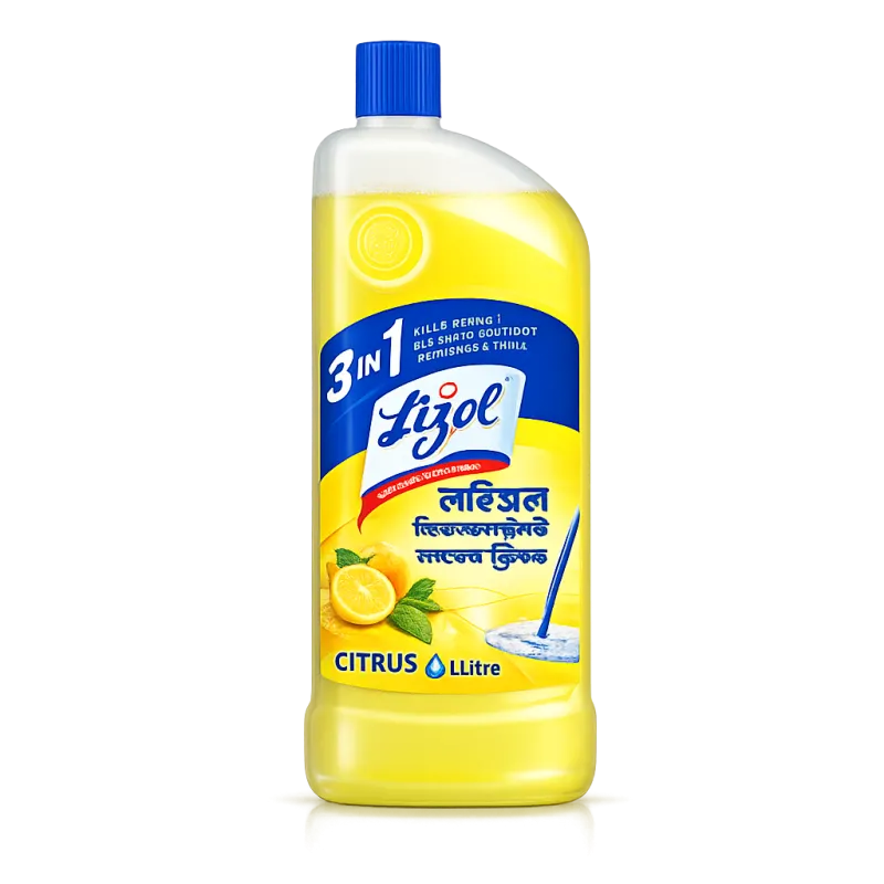 Lizol 3 in 1 Citrus Disinfectant Floor Cleaner 1 Litre