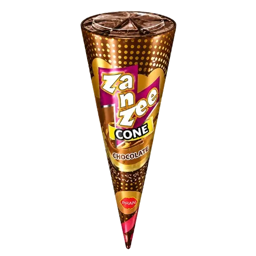 Za N Zee Chocolate Cone Ice Cream 110ml