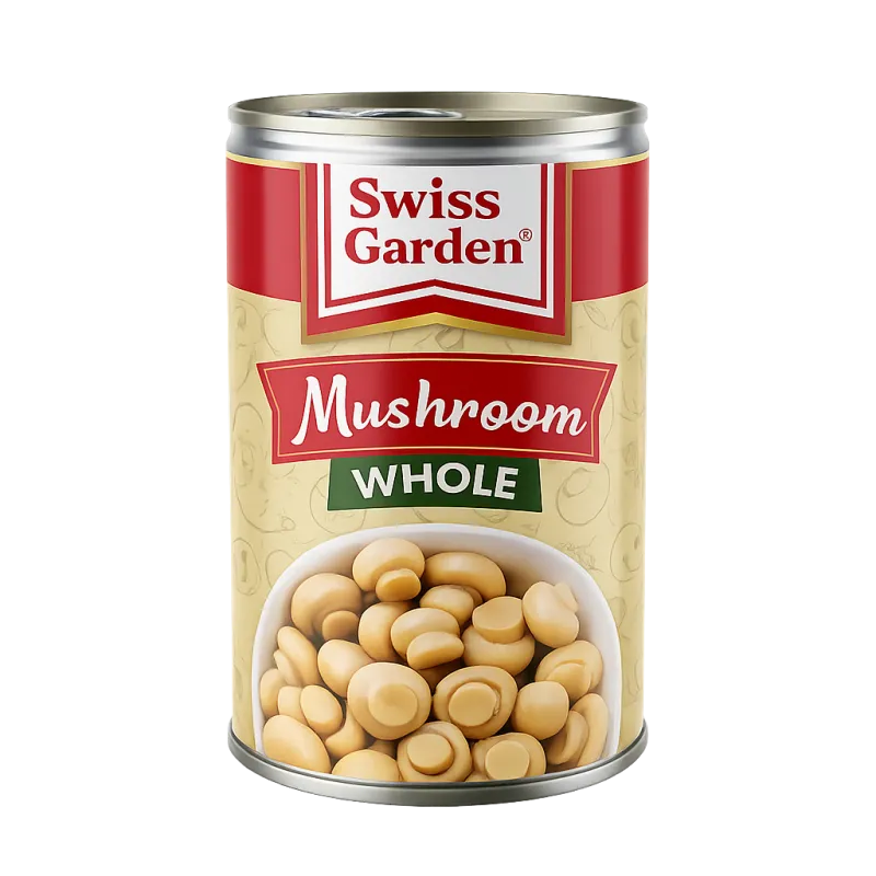 Swiss Garden Whole Mushrooms 400g