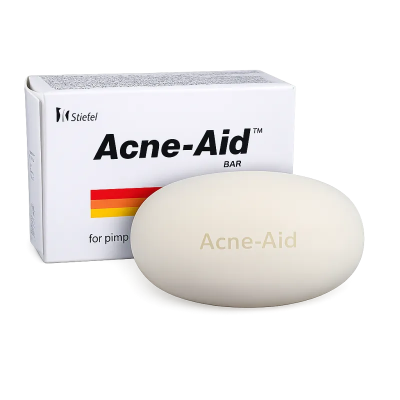 Acne-Aid Skin Bar 100g | Soap-Free Cleansing Bar for Acne-Prone Skin