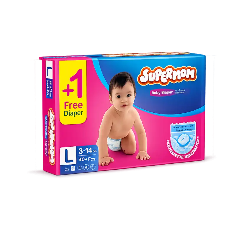 Supermom Baby Diaper Belt Large (L) 4+1 Pcs (3–14 kg)