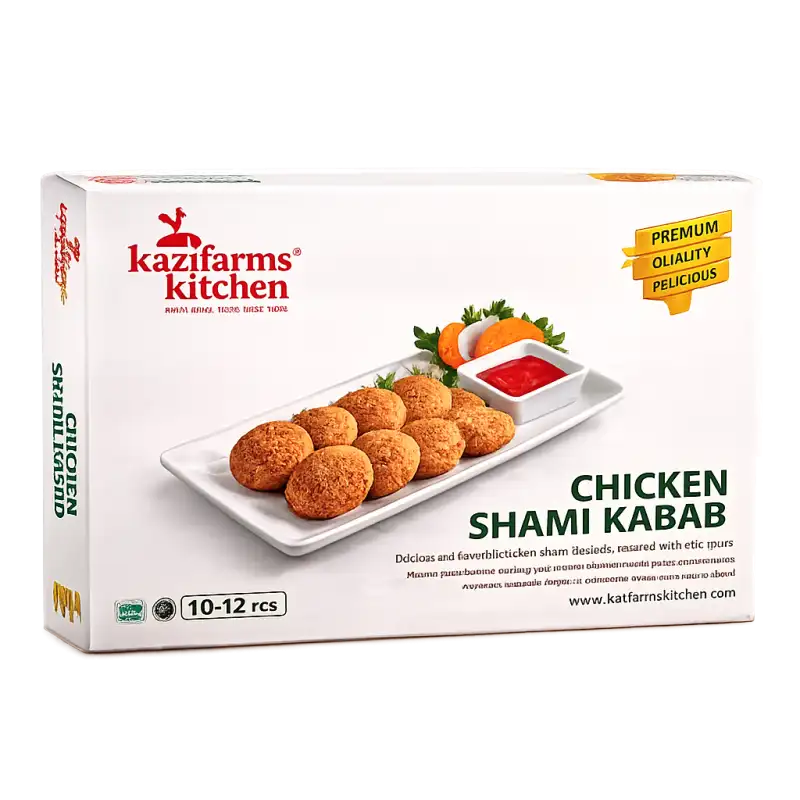 Kazi Farms Chicken Shami Kabab 200g