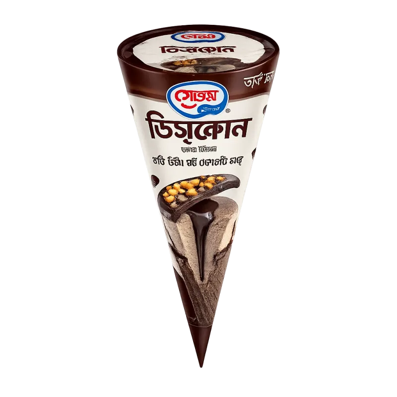 Savoy Discone Ice Cream Coffee with Chocolate Fudge 110ml