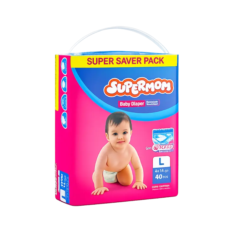 Supermom Baby Diaper Belt Large (L) 20 Pcs (9–14 kg)
