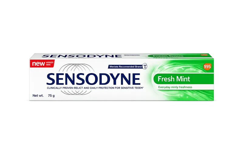 Sensodyne Fresh Mint Toothpaste 75g | Sensitive Teeth Protection