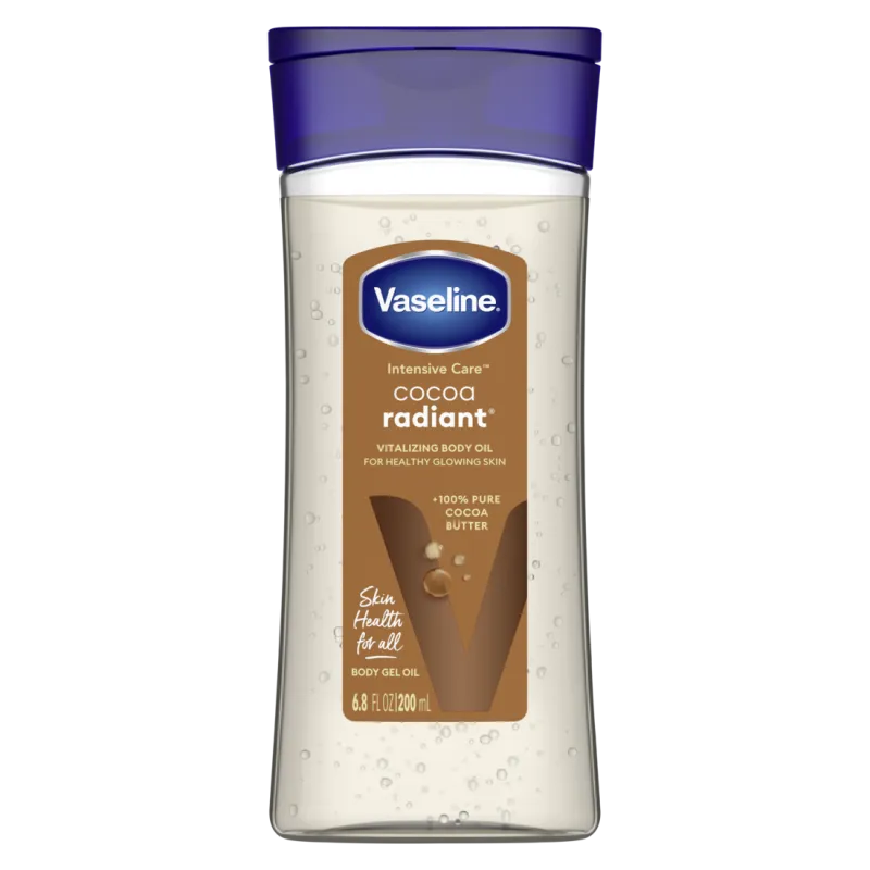 Vaseline Intensive Care Cocoa Radiant Vitalizing Body Gel Oil 200ml