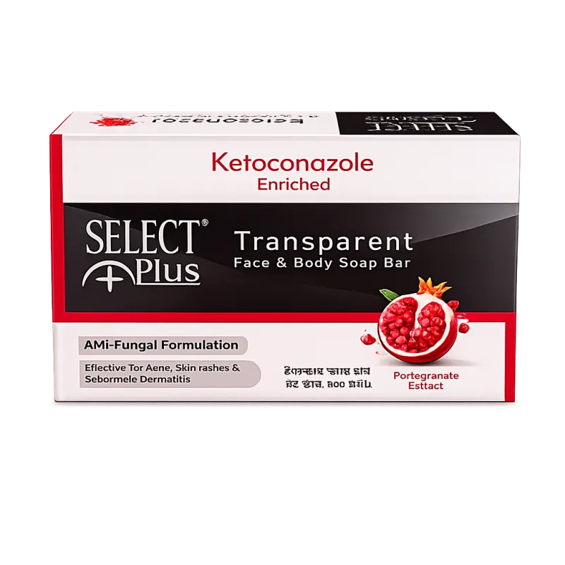 Select Plus Transparent Face & Body Soap Bar 100 gm