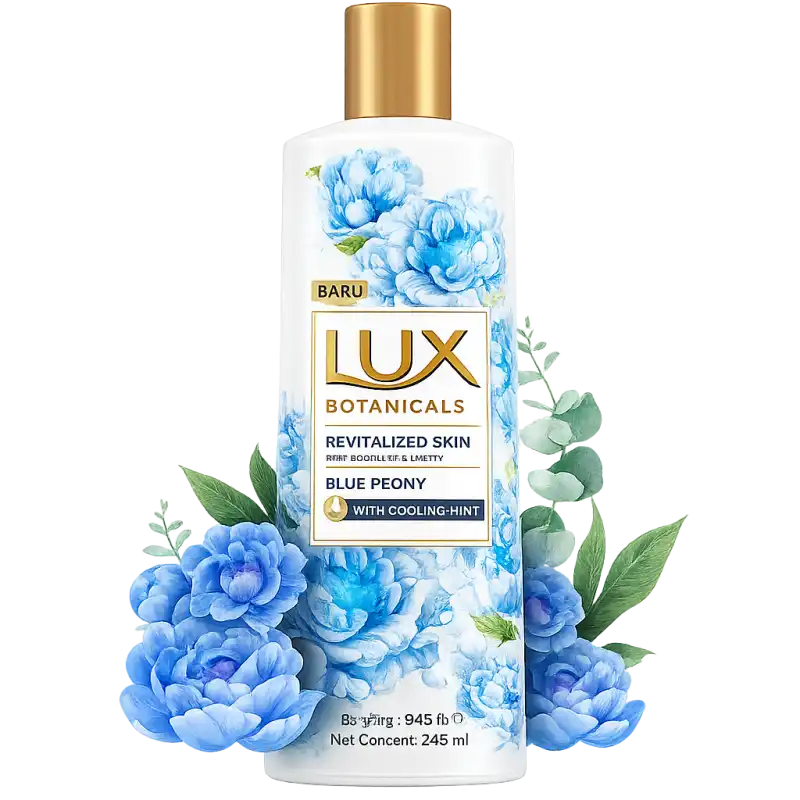 Lux Body Wash Blue Peony 250ml