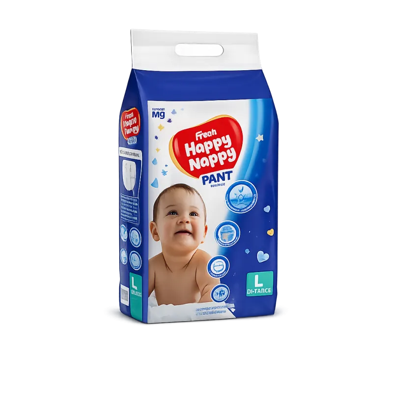 Fresh Happy Nappy Baby Pant Diaper Large (L) 5 Pcs Pack