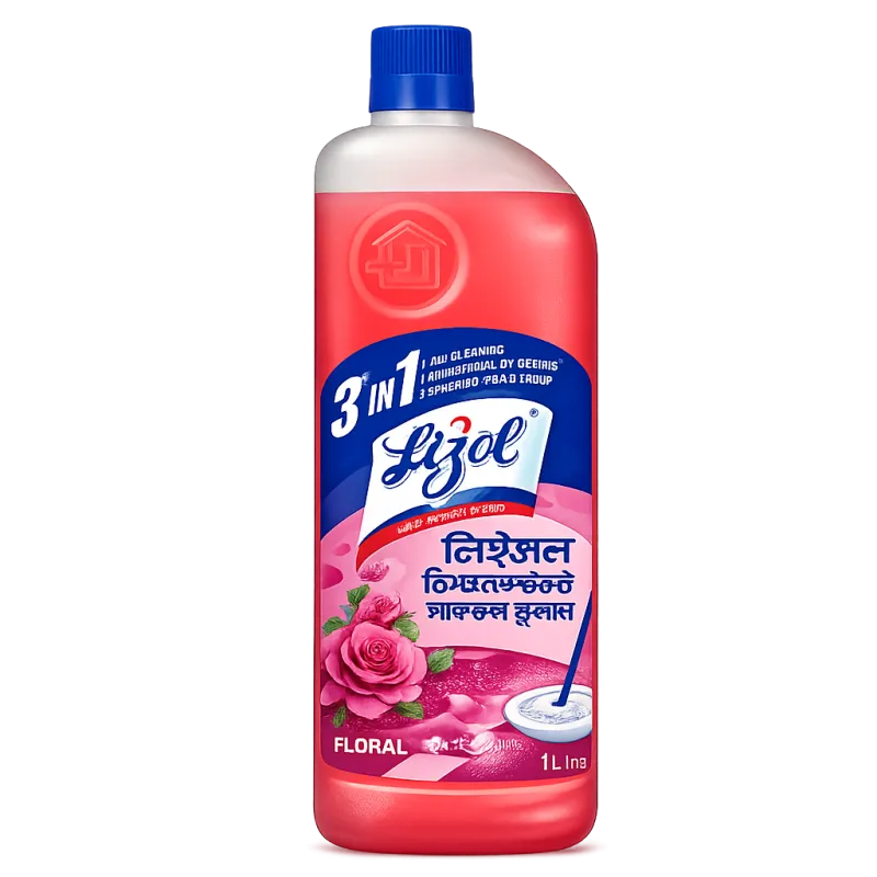 Lizol 3 in 1 Floral Disinfectant Floor Cleaner 1 Litre