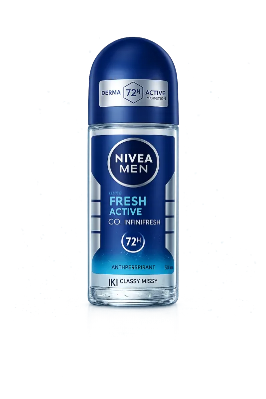 NIVEA MEN Fresh Active Roll-On Deodorant 50ml