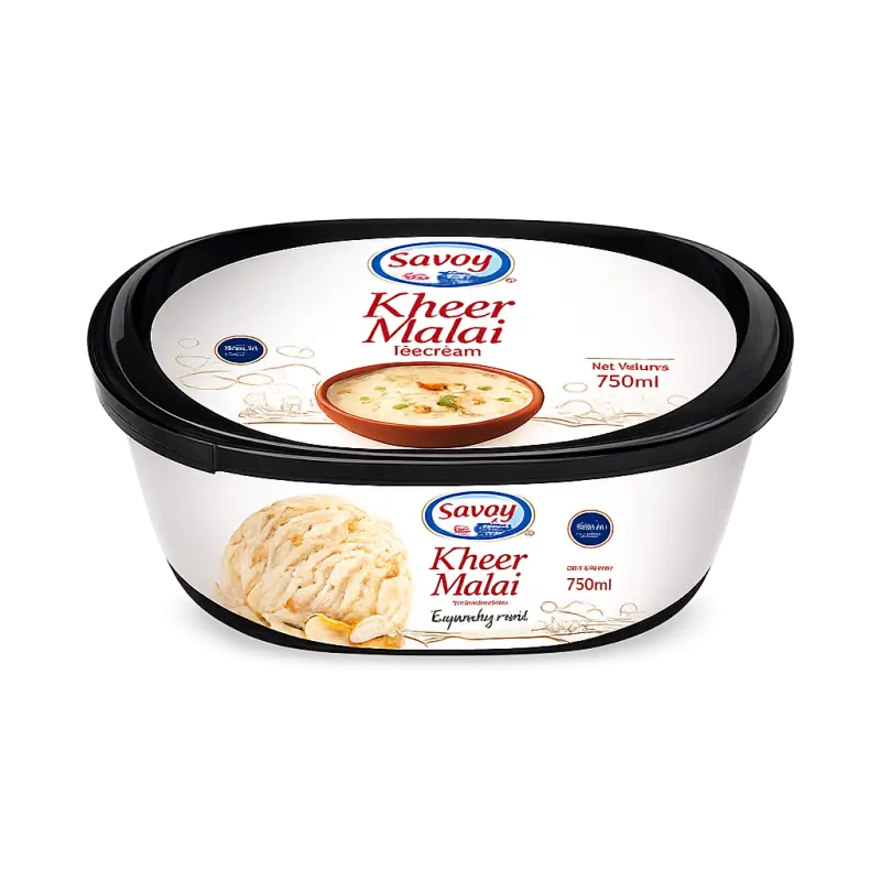 Savoy Kheer Malai Ice Cream 1Ltr