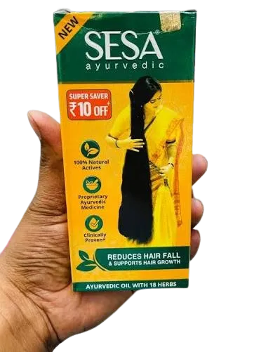 Sesa Reduces Hair Fall Certified Ayurvedic Hair Oil 90ml