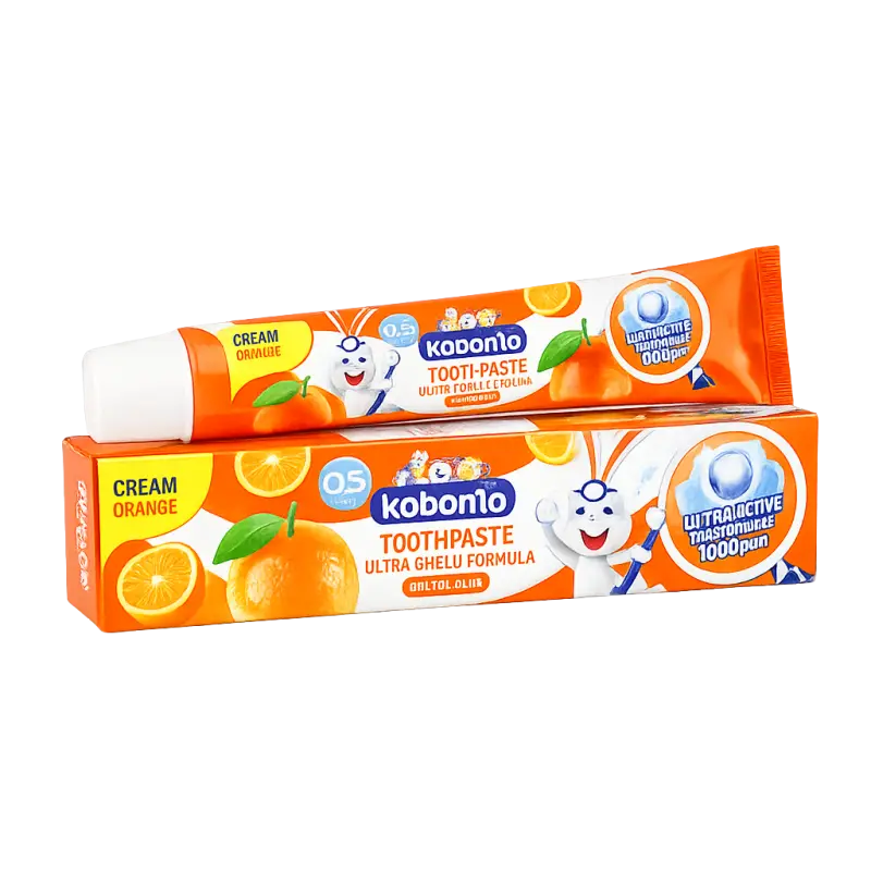 Kodomo Kids Toothpaste Orange Cream 40g