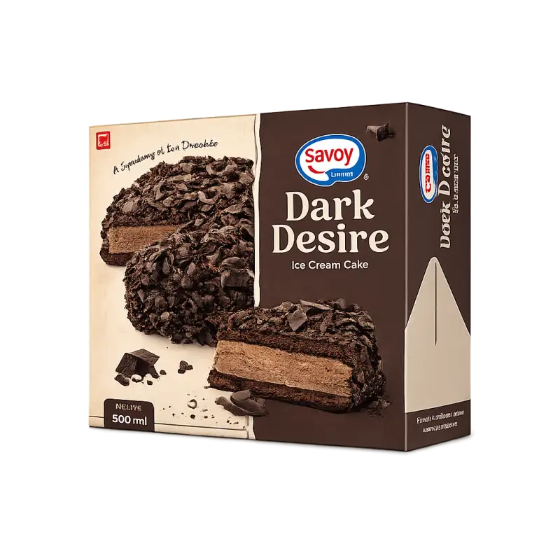 Savoy Dark Desire Ice Cream Cake 1L