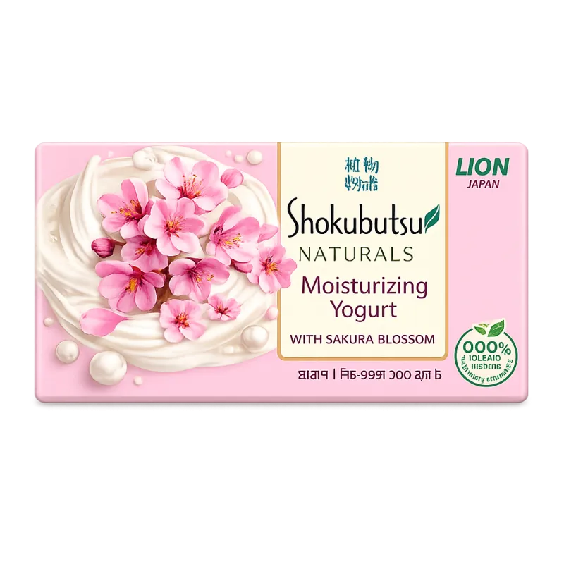 Shokubutsu Naturals Moisturizing Yogurt Soap 100g