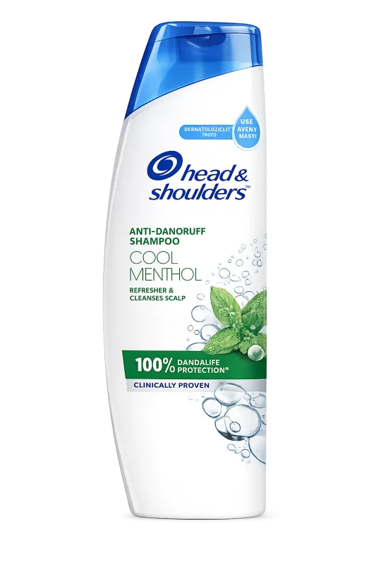 Head & Shoulders Anti-Dandruff Shampoo Cool Menthol 340ml (India)