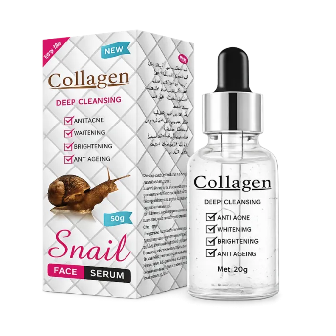 Collagen Snail Face Serum Deep Cleansing 30g