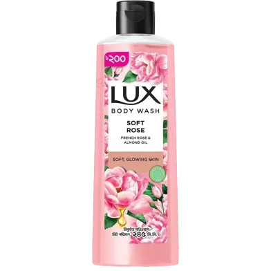 Lux Soft Rose Body Wash 245ml
