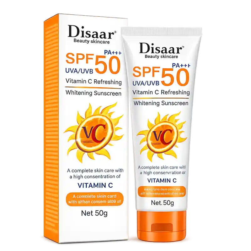 Disaar SPF 50+ Whitening Sunscreen UVA/UVB Protection 50g