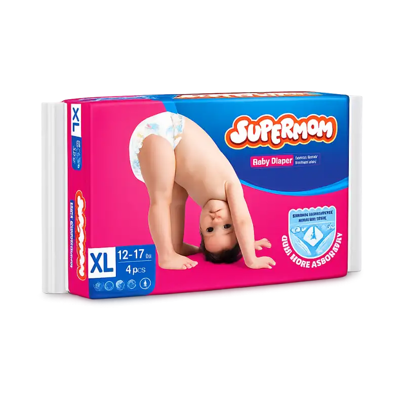 Supermom Baby Diaper Belt XL 4 Pcs (12–17 kg)