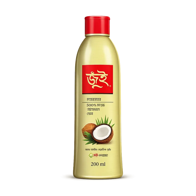 Jui Pure Coconut Oil (Plastic Bottle) 200ml