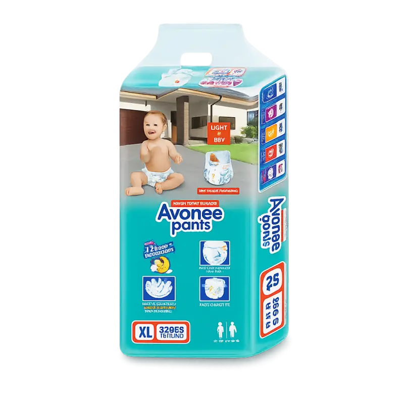 Avonee Pant Diaper XL 32 Pcs (12-17 Kg) – Extra Large Baby Diaper Pants