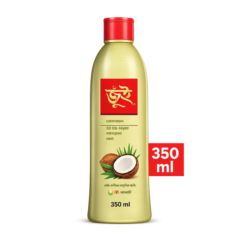 Jui Pure Coconut Oil (Plastic Bottle) 350ml