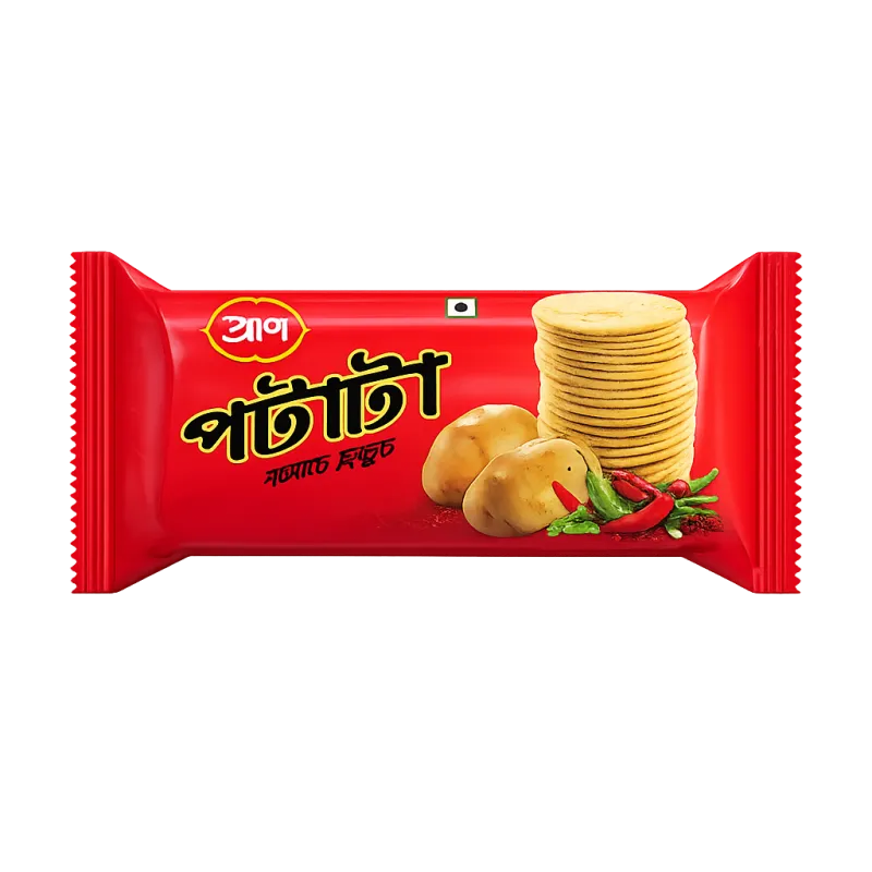 PRAN Potato Spicy Flavoured Biscuit 100g
