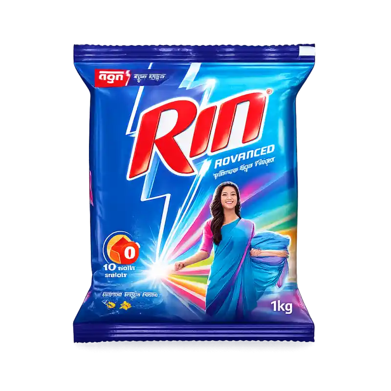 Rin Advanced Detergent Powder 1kg