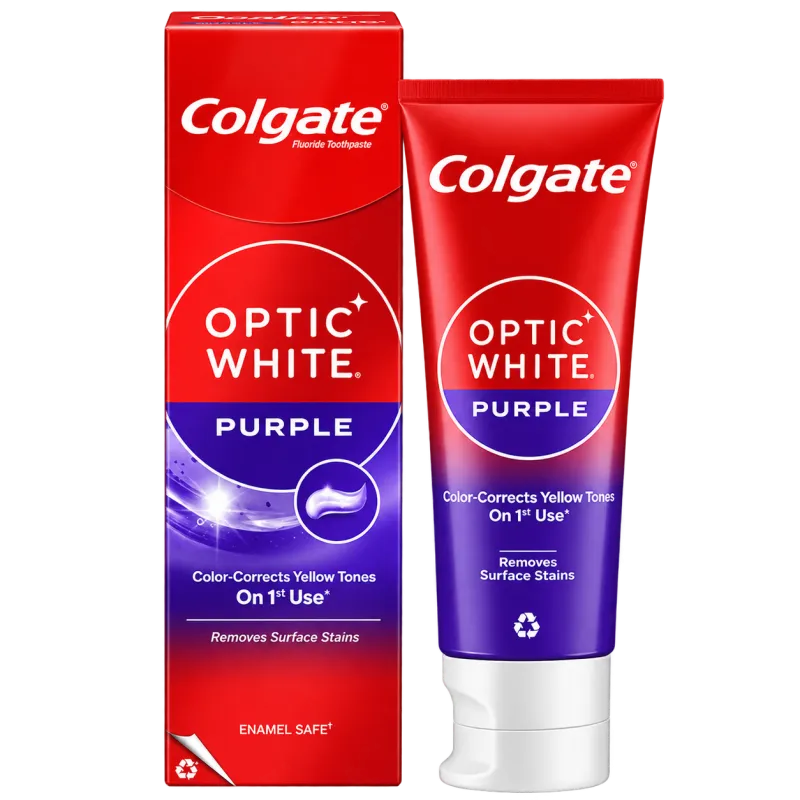 Colgate Visible White Toothpaste Purple 100gm