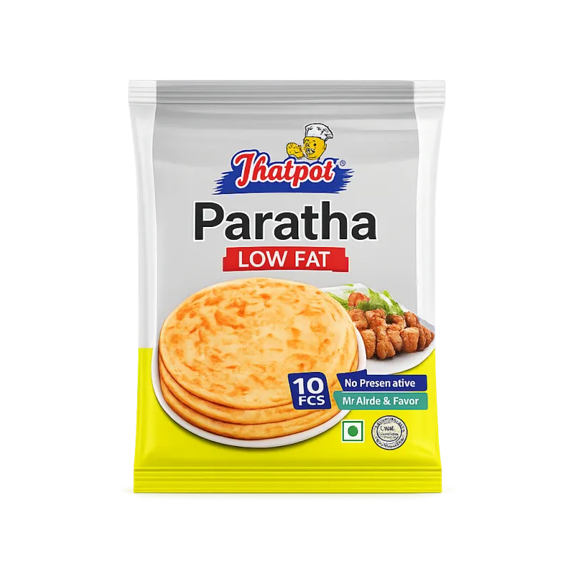 Jhatpot Low Fat Paratha 10 Pcs 600gm