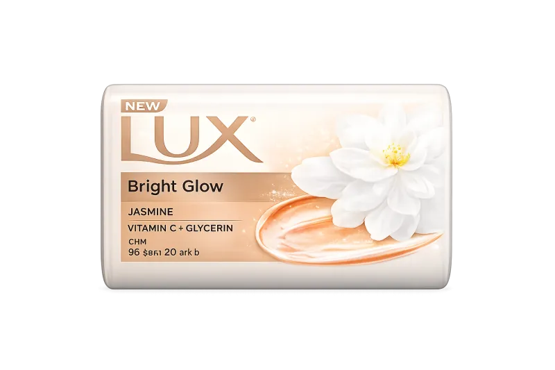 New Lux Bright Glow Jasmine Beauty Soap 90g